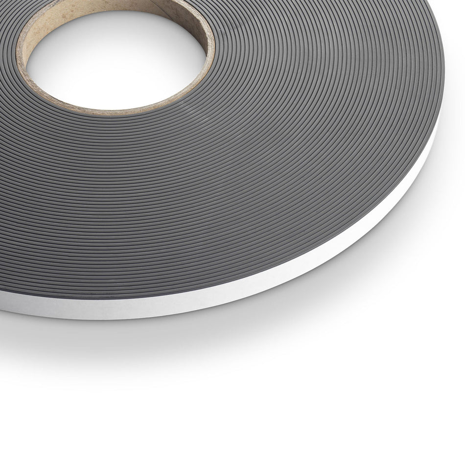 supamag® Magnetic Tape 12.7mm x 1.5mm With Standard Adhesive Mag B, UV Coated 3" Core 5m
