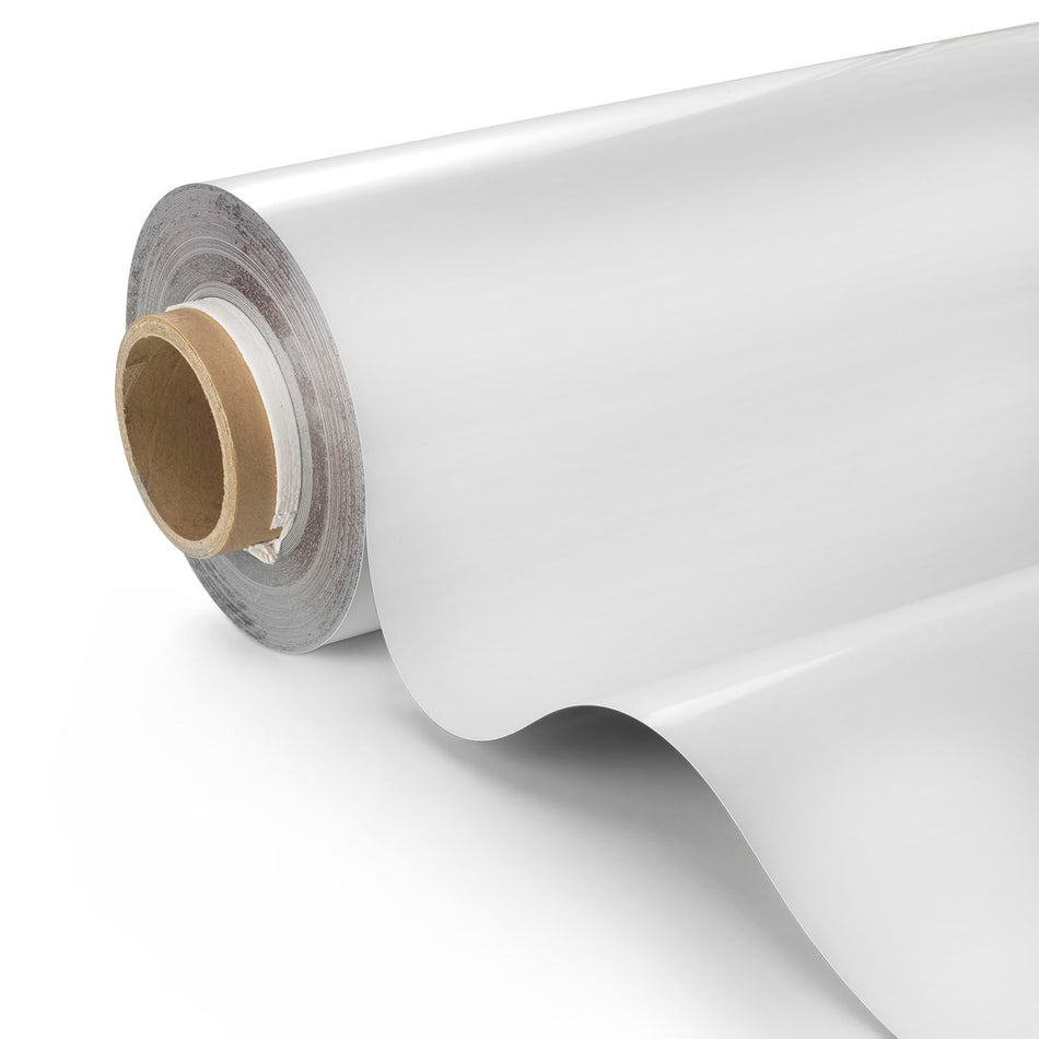 supamag® Magnetic Sheet 0.50 (0.60 total)mm White Gloss UV Coated 1000mm x 15m 1.5mm pp