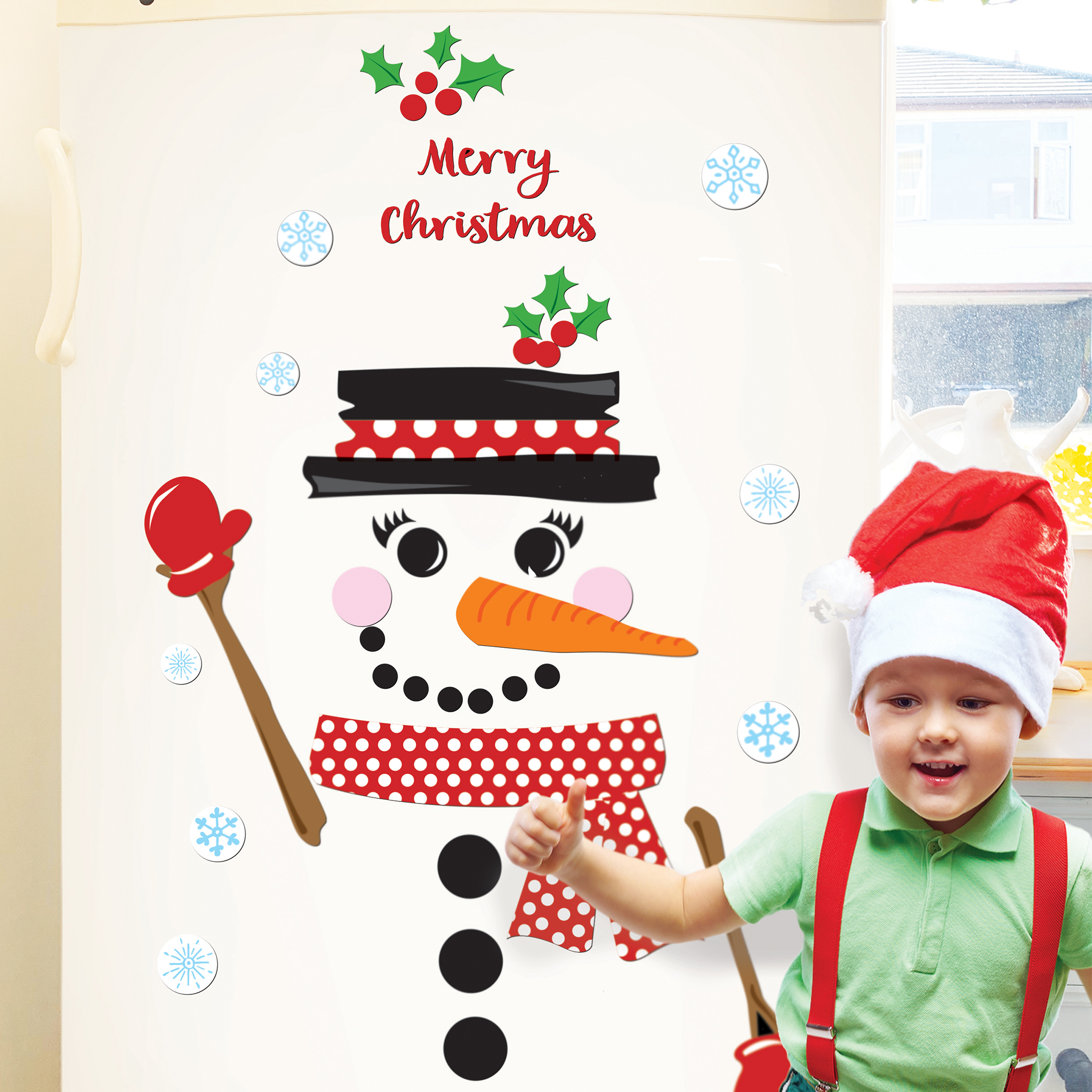 Christmas Snowman Fridge Magnet Kit – Anchor Magnets