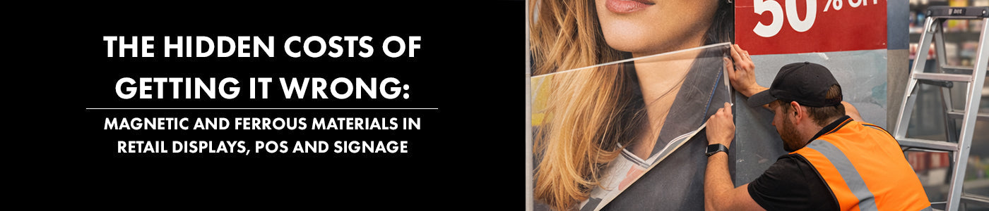The Hidden Costs of Getting It Wrong: Magnetic and Ferrous Materials for Retail Displays, POS and Signage