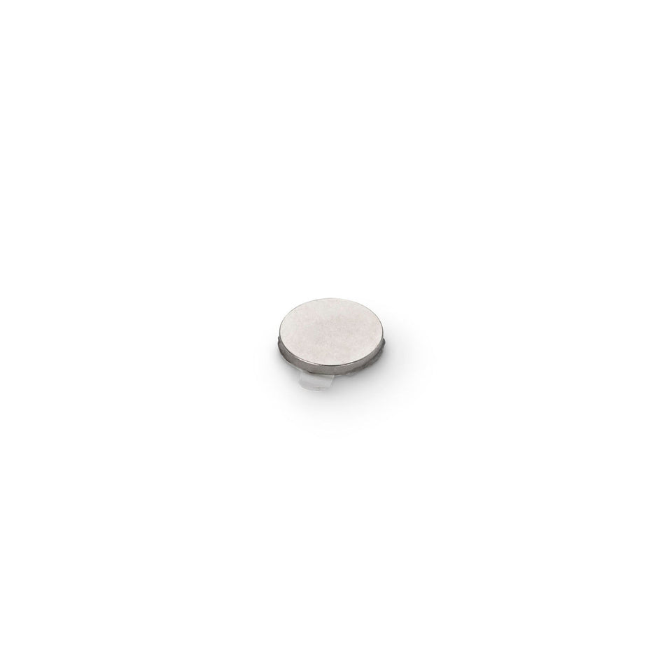 supaneo® Neodymium Disc N35, 9.5mm diameter x 1.5mm (A) Ni, With 3M 9080 Adhesive