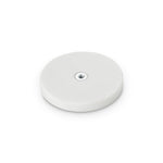 boutique magnets® WHITE 66 O/D x 8.1mm M4 Bush, closed end, flush