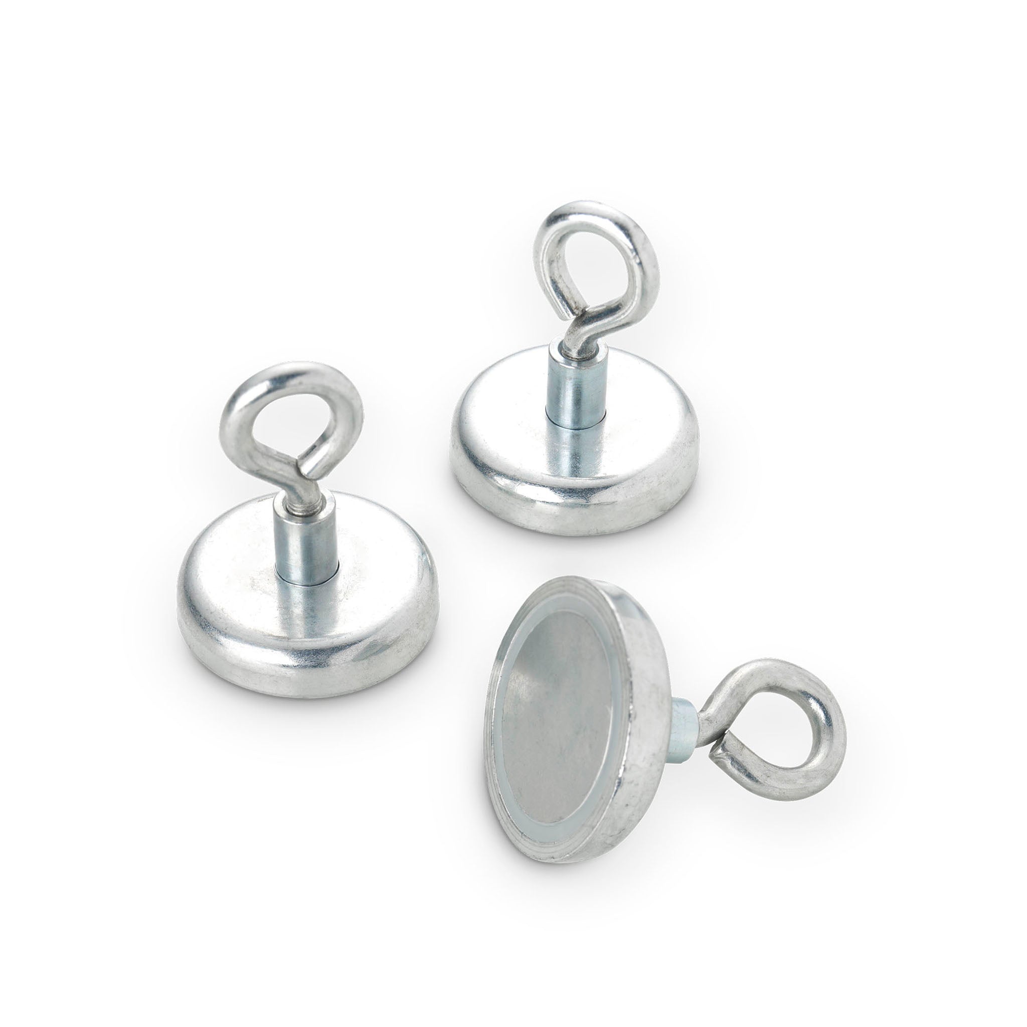 Neodymium Pot Magnet with Eye, 42mm Diameter x 46mm – Anchor Magnets