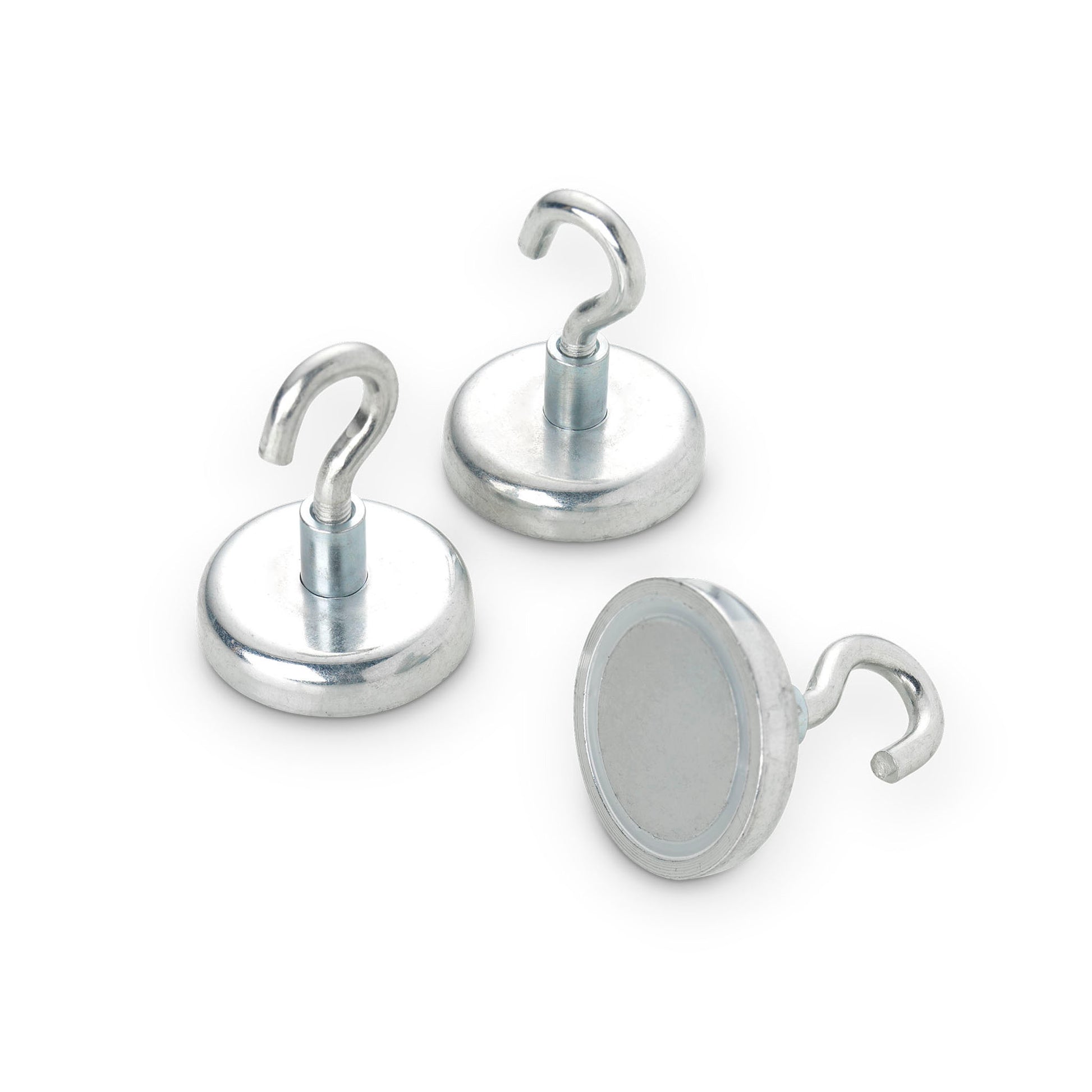 Neodymium Pot Magnet with Hook, 42mm Diameter x 46mm – Anchor Magnets