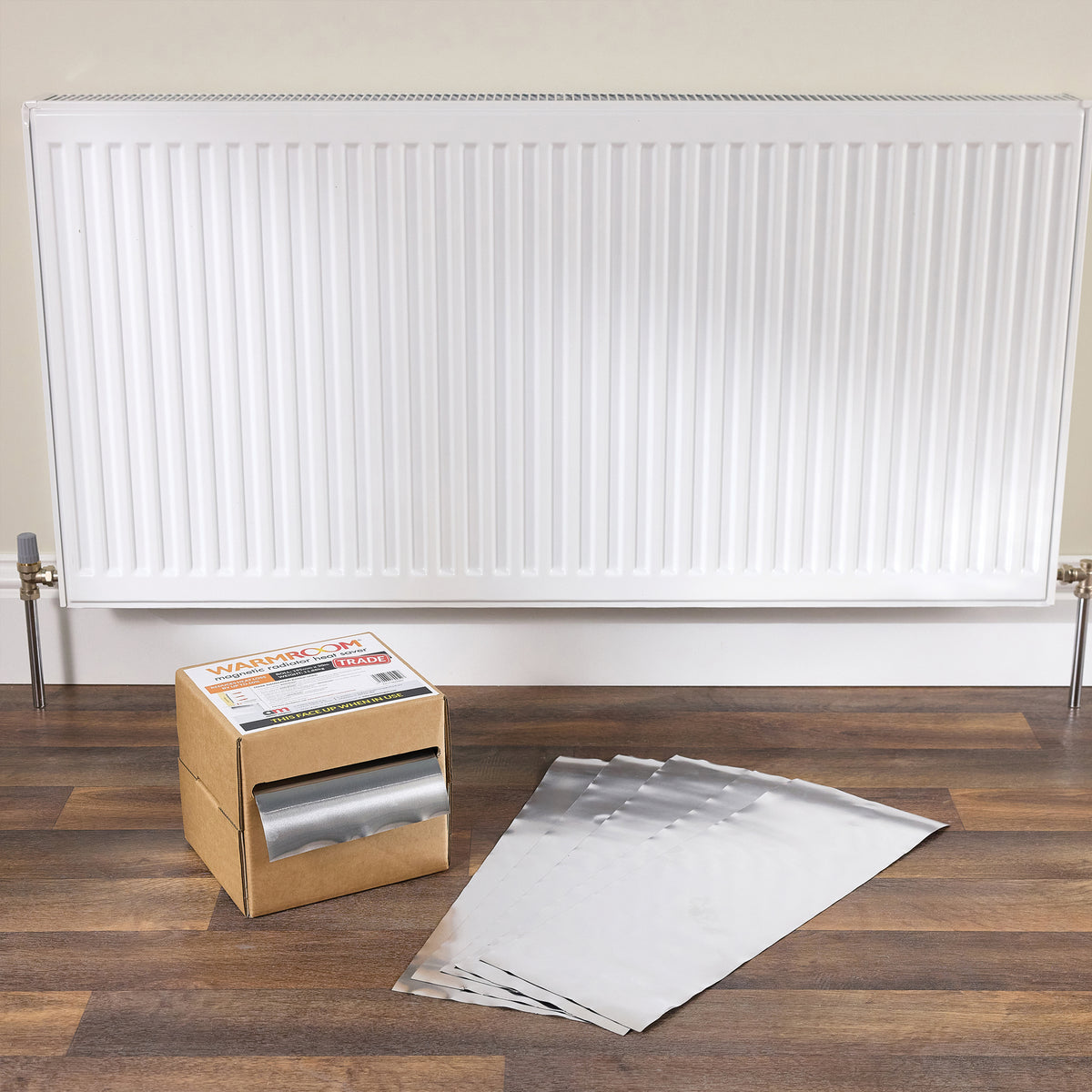 Magnet And Radiator warmroom® TRADE Magnetic Radiator Heat Saver - Radiator Foil, 30m Roll ...