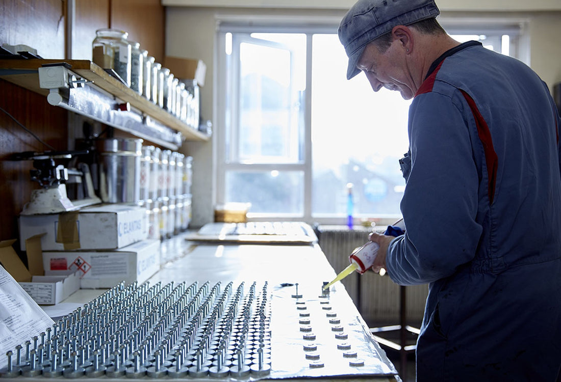 Custom magnetic assembly being manufactured in Anchor Magnets’ workshop