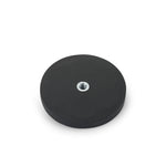 boutique magnets® BLACK 66 O/D x 8.1mm M6 Bush, open ended, flush