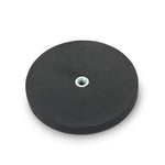 boutique magnets® BLACK 88 O/D x 8.5mm M6 Bush, open ended, flush