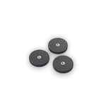boutique magnets® BLACK 43 O/D x 6.2mm M4 Bush, open ended, flush