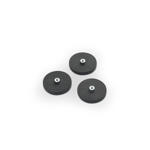 boutique magnets® Black 43mm O/D x 5.8mm M4 Boss x 3.5mm lg
