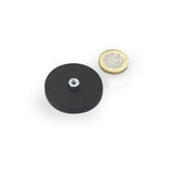 boutique magnets® Black 43mm O/D x 5.8mm M4 Boss x 3.5mm lg