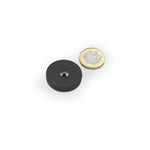 boutique magnets® BLACK 31 O/D x 6mm M5 Bush, open ended, flush