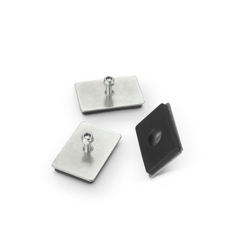 magfix® Single Neopad 1 with 1 off M6 Stud & Nut, 16mm long