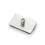 magfix® Single Neopad 1 with 1 off M6 Stud & Nut, 10mm long
