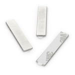 supaneo® Bar N35, 50mm x 10mm x 1.5mm  (A) Nickel, 3M 9080 With Adhesive