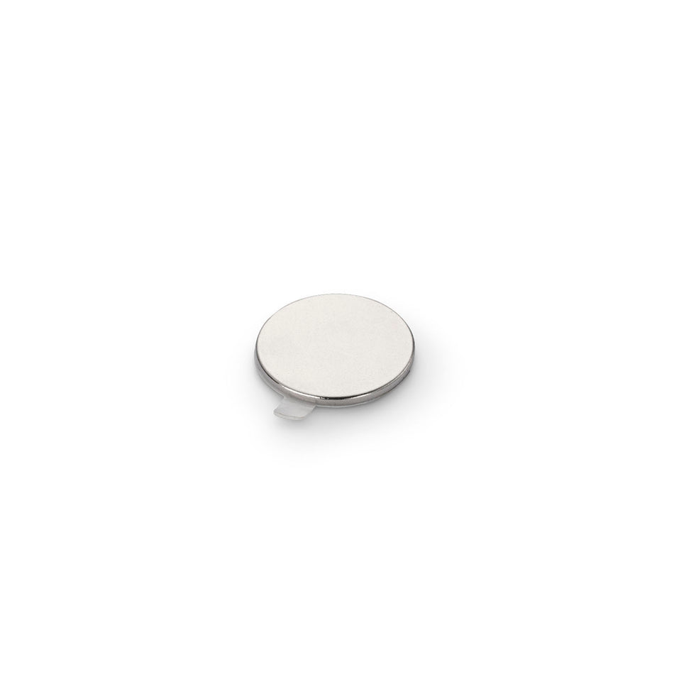 supaneo® Disc N35, 15mm diameter x 1mm (A) Nickel, With 3M 9080 Adhesive