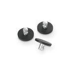 boutique magnets® BLACK 66 O/D x 8.1mm  with slotted handle