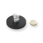 boutique magnets® BLACK 66 O/D x 8.1mm  with slotted handle