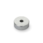 supaneo® Neodymium Shallow Pot 25mm diameter 8mm with 6mm central hole c/s south