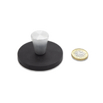 boutique magnets® BLACK 66 O/D x 8.1mm  with Tapered hook