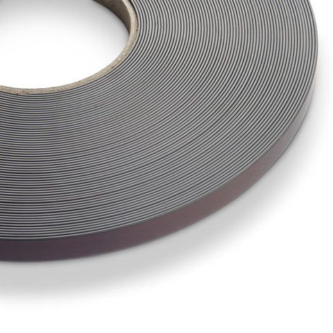 supamag® Magnetic Tape 12.7mm x 1mm With T51865 Adhesive HE Mag A, UV Coated 3" Core 30m