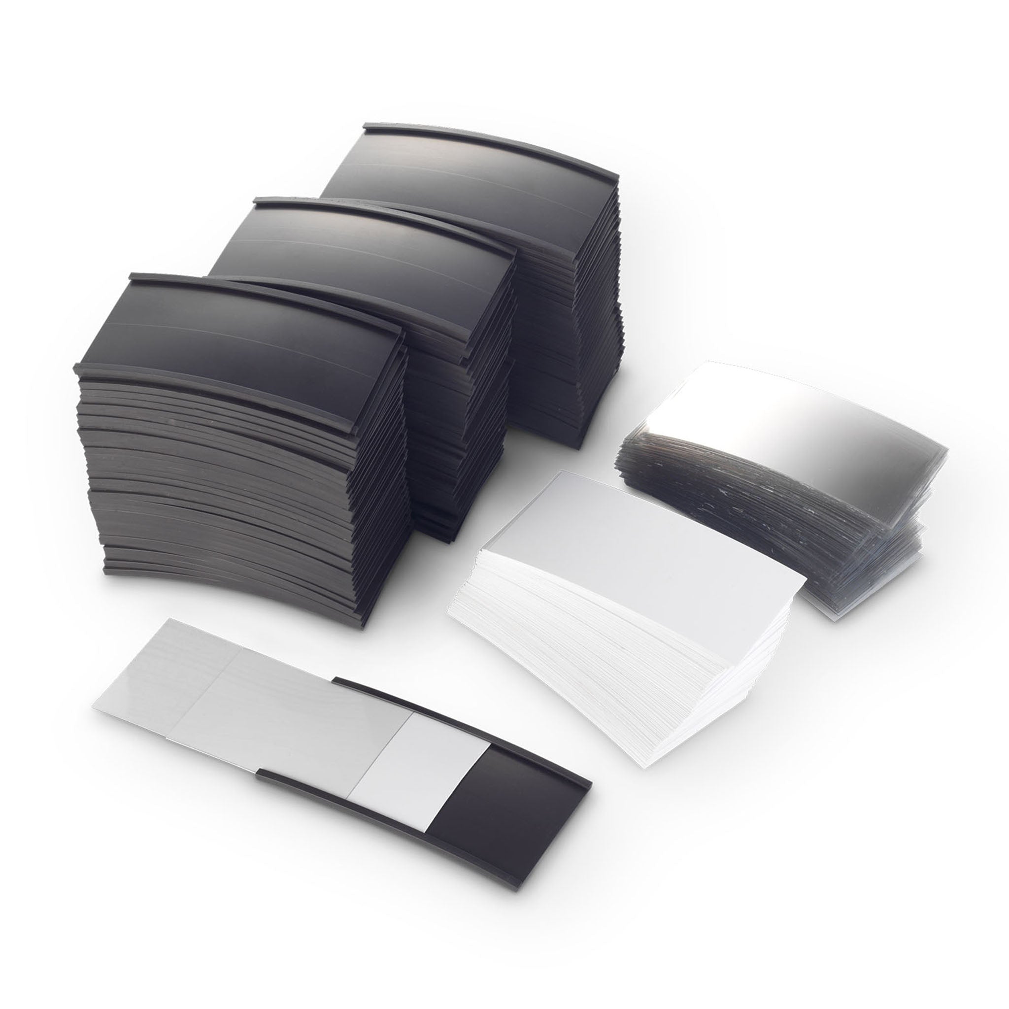 Magnetic Label with Card & Acetate, 3mm x 50mm x 100mm Pack of 100 ...