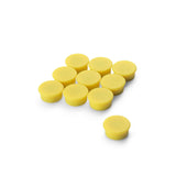 Small Marker Magnets Yellow 20mm x 8mm Pack of 24