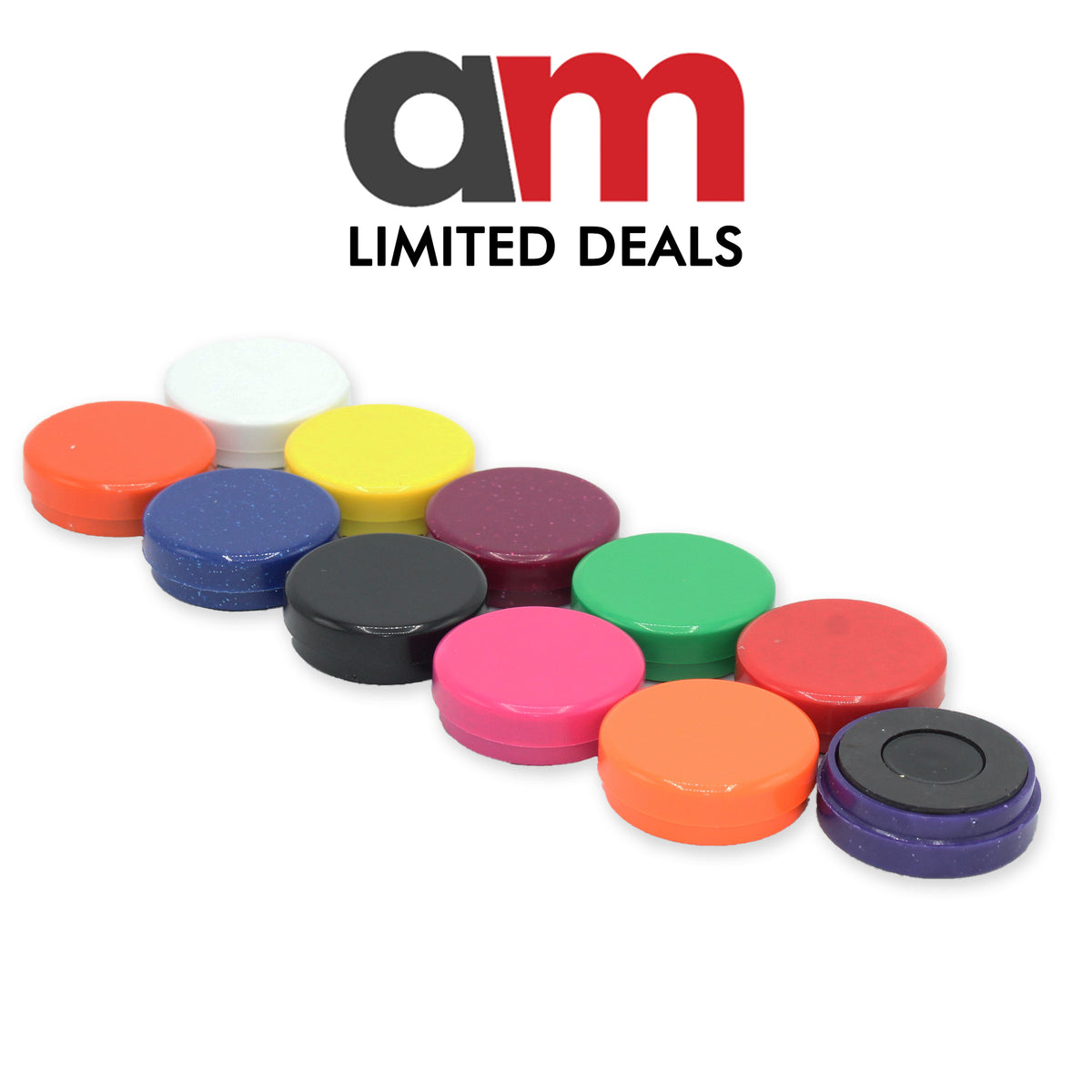 Mult Color Magnets Superpower Multi-Coloured, Pack of 12 – Anchor Magnets