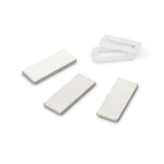 supaneo® Block N35 Nickel Plate 25mm x 10mm x 1.5mm (A) plastic spacers