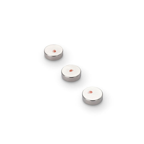 supaneo® Neodymium Disc N35 10mm diameter x 3mm (A) North Pole marked