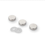 supaneo® Neodymium Disc N35 12mm diameter x 3mm (A) Plastic Spacers
