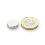 supaneo® Neodymium Disc N35 15mm diameter x 4mm (A)