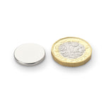 supaneo® Neodymium Disc N35 18mm diameter x 2mm (A) Plastic Spacers