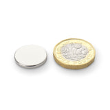 supaneo® Neodymium Disc N35 18mm diameter x 2mm (A) Plastic Spacers