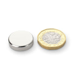 supaneo® Neodymium Disc N35 20mm diameter x 5mm (A) Plastic Spacers