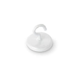 supaneo® Neodymium Pot 23.5mm diameter 4mm, white finish with hook
