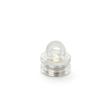 supaneo® Neodymium Pot 16mm diameter 8.5mm, clear plastic with eye