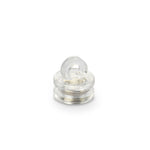 supaneo® Neodymium Pot 16mm diameter 8.5mm, clear plastic with hook