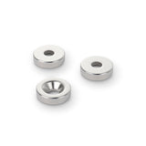 supaneo® Neodymium Ring N35H 20mm O/D x 6.4mm I/D x 5mm (A) Countersunk at South Pole