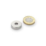 supaneo® Neodymium Ring N35H 20mm O/D x 6.4mm I/D x 5mm (A) Countersunk Pair