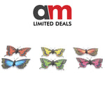 Neodymium Magnetic Butterflies with 25mm Steel Discs Pack of 6