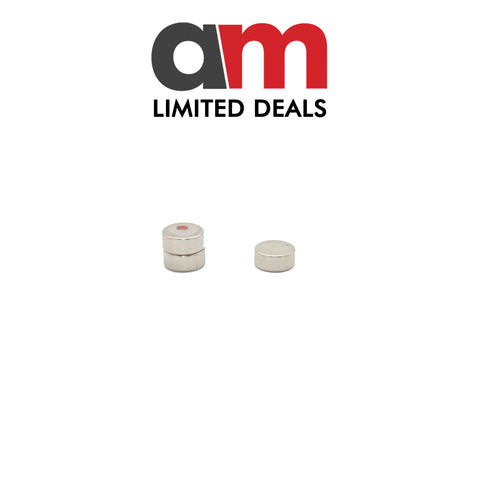 SUPANEO® NEODYMIUM DISC N35 7MM DIAMETER X 3MM NORTH POLE MARKED (A)