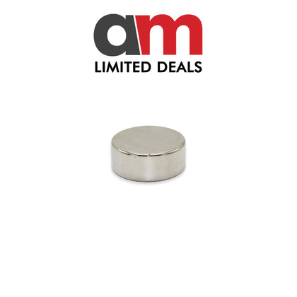 Neodymium Disc Magnet with Plastic Spacers, 25mm Diameter x 10mm N42 Nickel Plated (A)