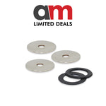 SUPANEO® NEODYMIUM RING N35 28MM O/D X 6MM I/D X 1MM (A) PLASTIC SPACERS