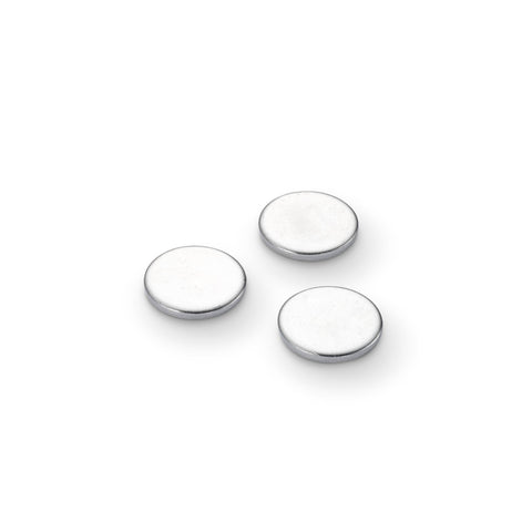 Steel Disc, Zinc Plated 15mm diameter 1.5mm height