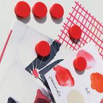 Small Marker Magnets Red 20mm x 8mm Pack of 24
