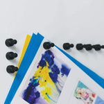 Small Tenpin Magnets Black 12mm x 20mm Pack of 10